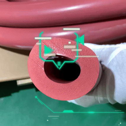 350度高温硅胶发泡管