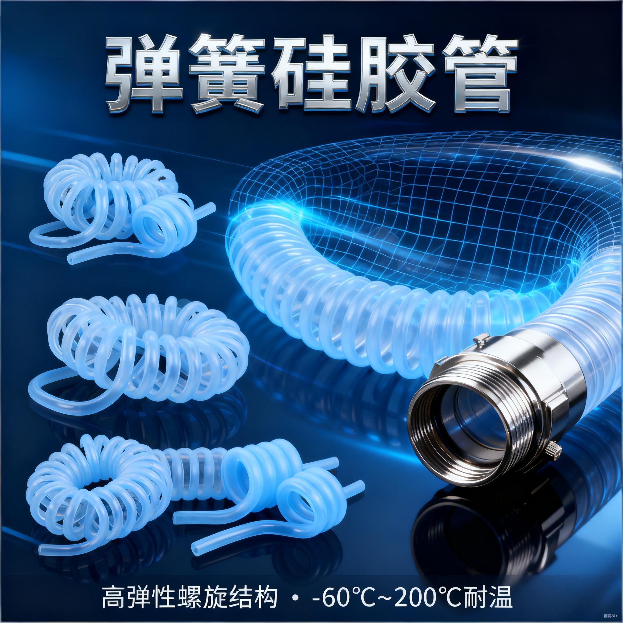 弹簧硅胶管