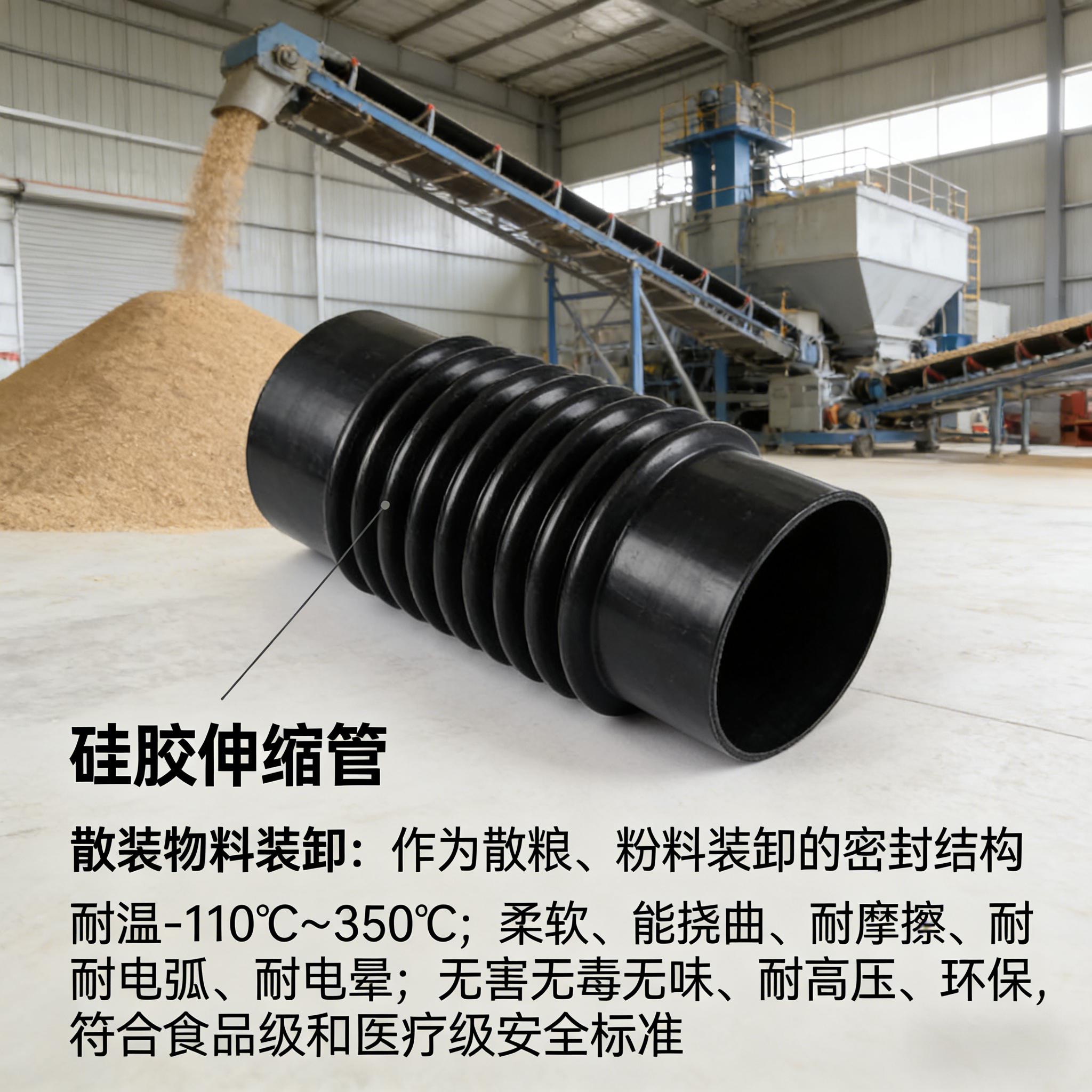 硅胶伸缩管